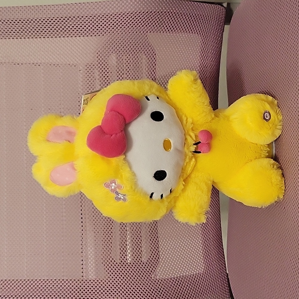 Hello kitty easter animated plush